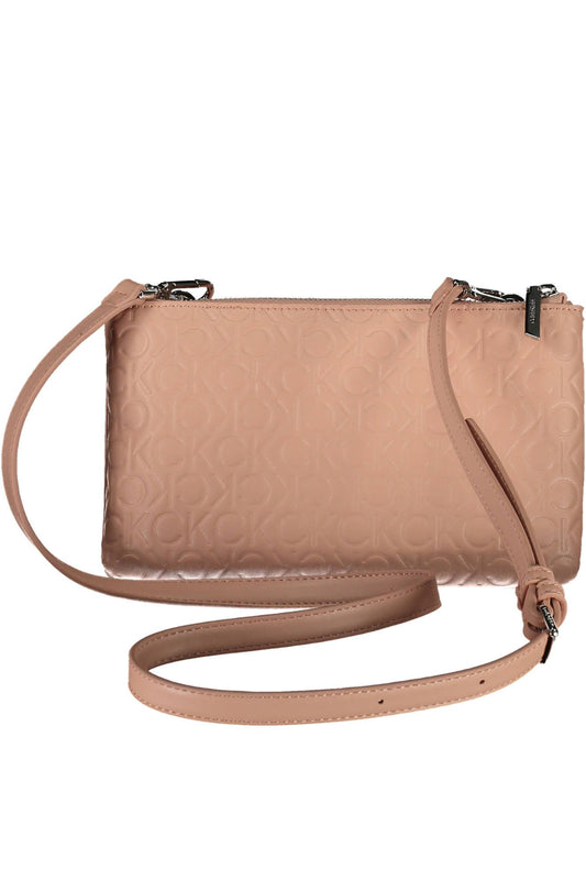 Calvin Klein Rosa Polyester Frauen Handtasche