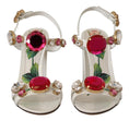 Load image into Gallery viewer, Dolce & Gabbana Keira Crystal Embellished Strappy Heels
