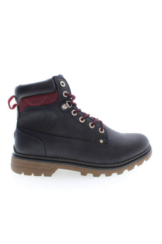 U.S. POLO ASSN. Blauer Polyester Herrenstiefel