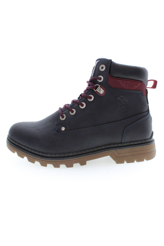 U.S. POLO ASSN. Blauer Polyester Herrenstiefel