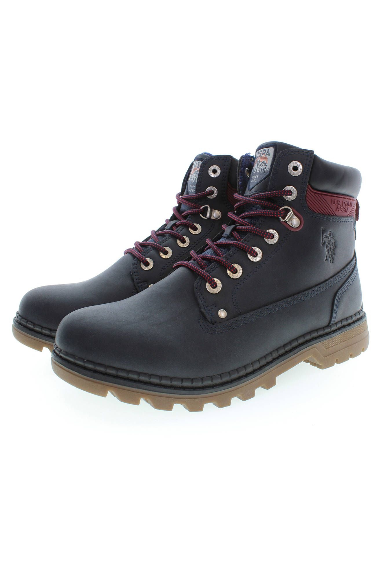 U.S. POLO ASSN. Blauer Polyester Herrenstiefel