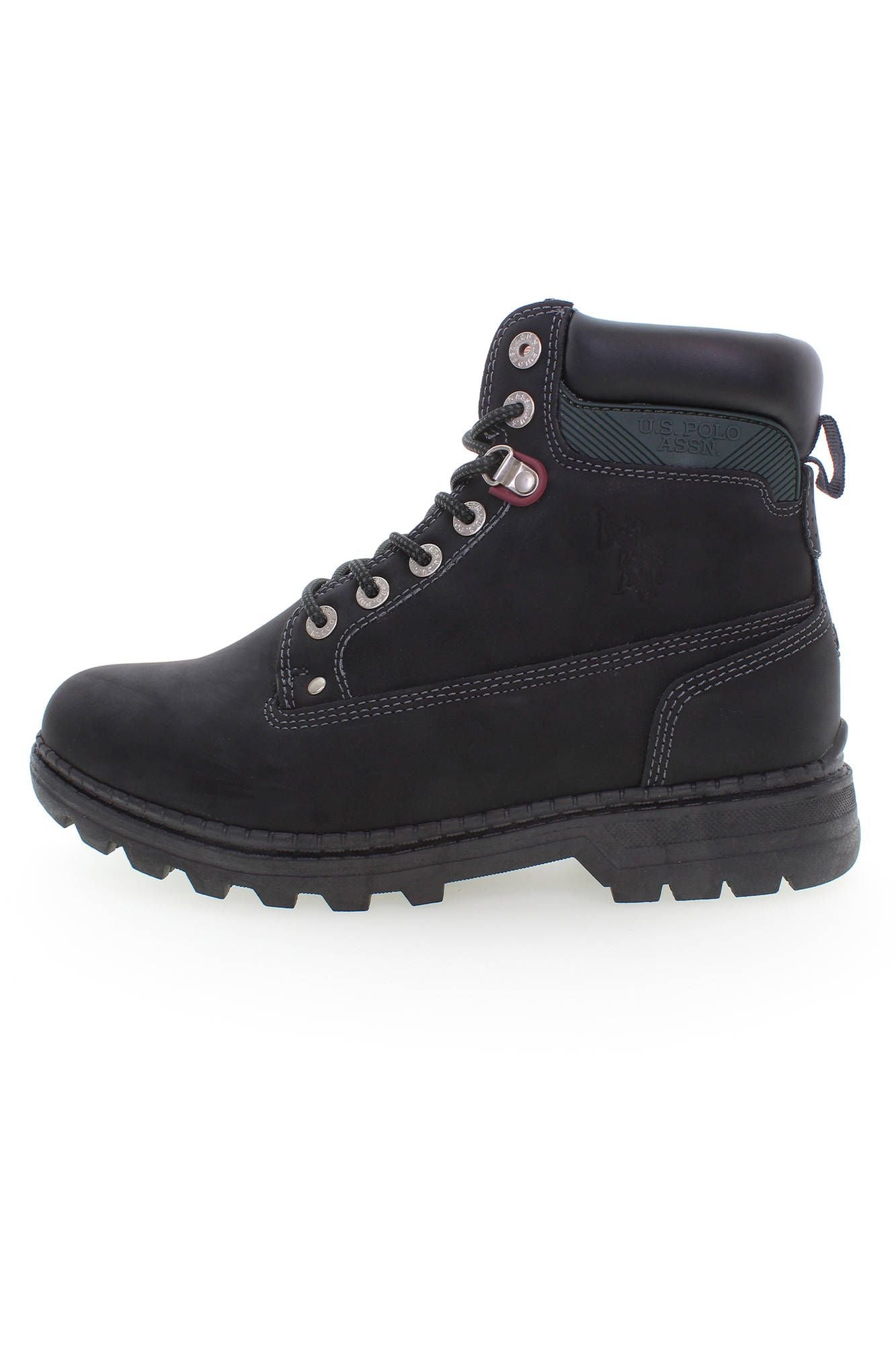 U.S. POLO ASSN. Schwarzer Polyester Herrenstiefel