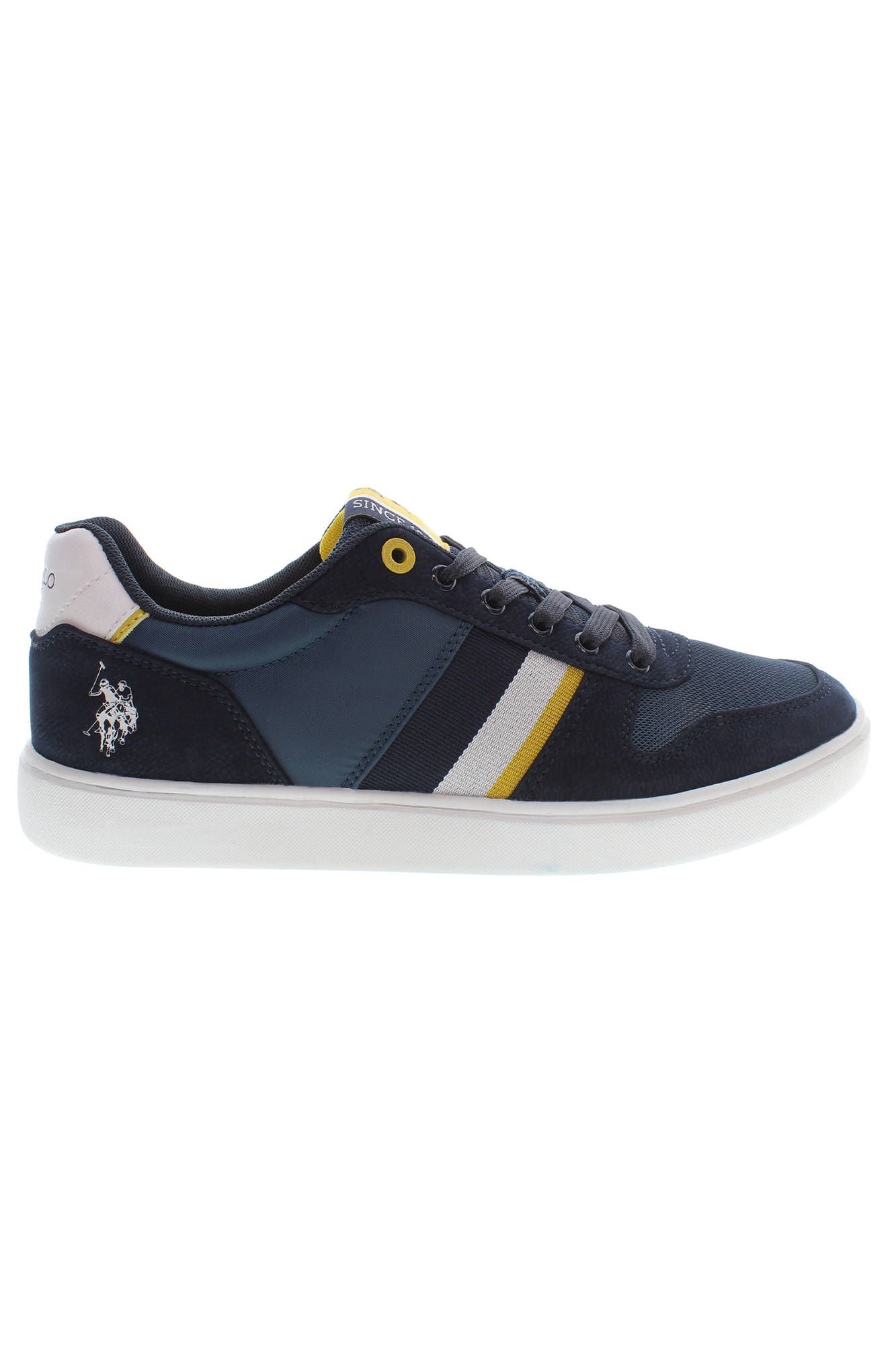 US POLO ASSN. Simple blue sneakers with contrasting details