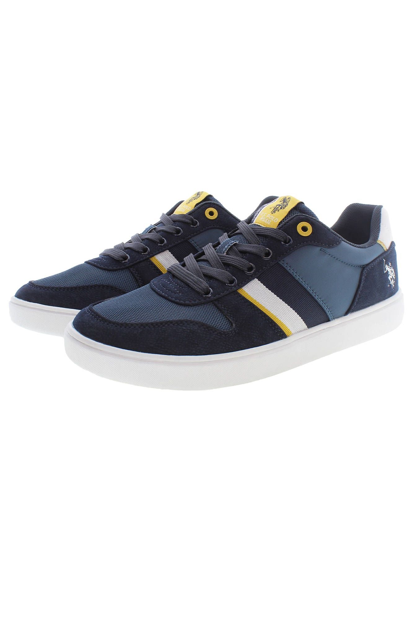 US POLO ASSN. Simple blue sneakers with contrasting details