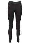 Resmi galeri görüntüleyiciye yükleyin, Fila Schwarze Baumwoll-Leggings für Frauen
