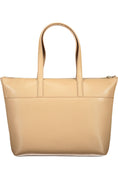 Load image into Gallery viewer, Calvin Klein Beige Polyester Frauen Handtasche
