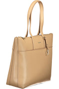 Load image into Gallery viewer, Calvin Klein Beige Polyester Frauen Handtasche
