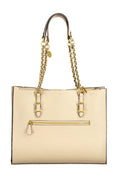 Load image into Gallery viewer, Guess Jeans Beige Polyethylen Frauen Handtasche
