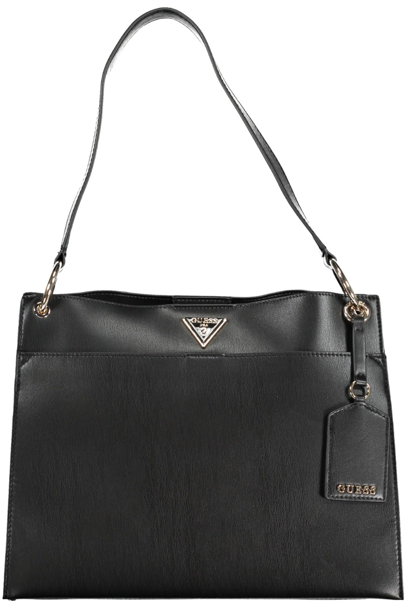 Guess Jeans Chic shoulder bag with snap fastener and contrasting details