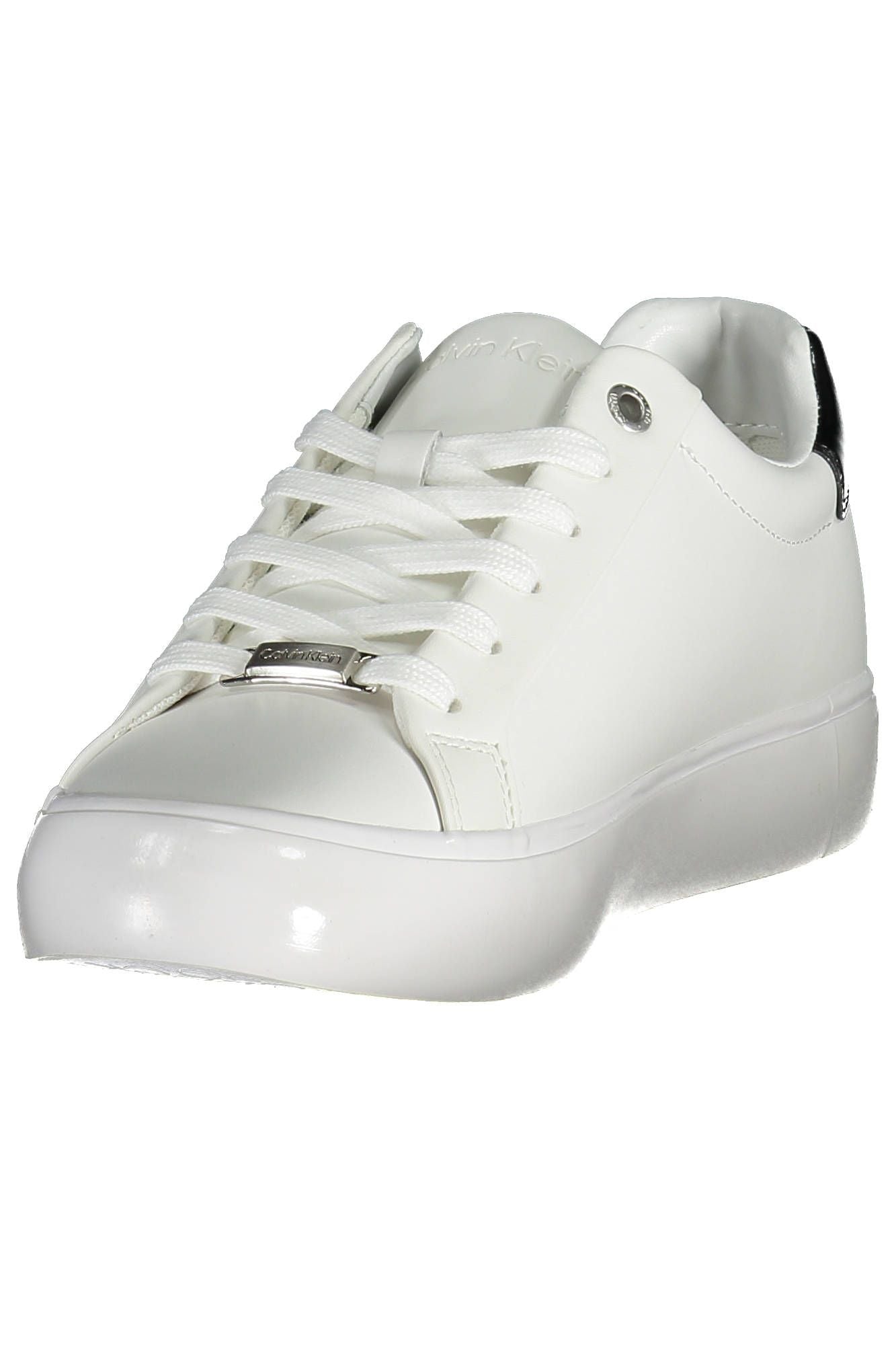 Calvin Klein Weißes Leder Damen Sneaker