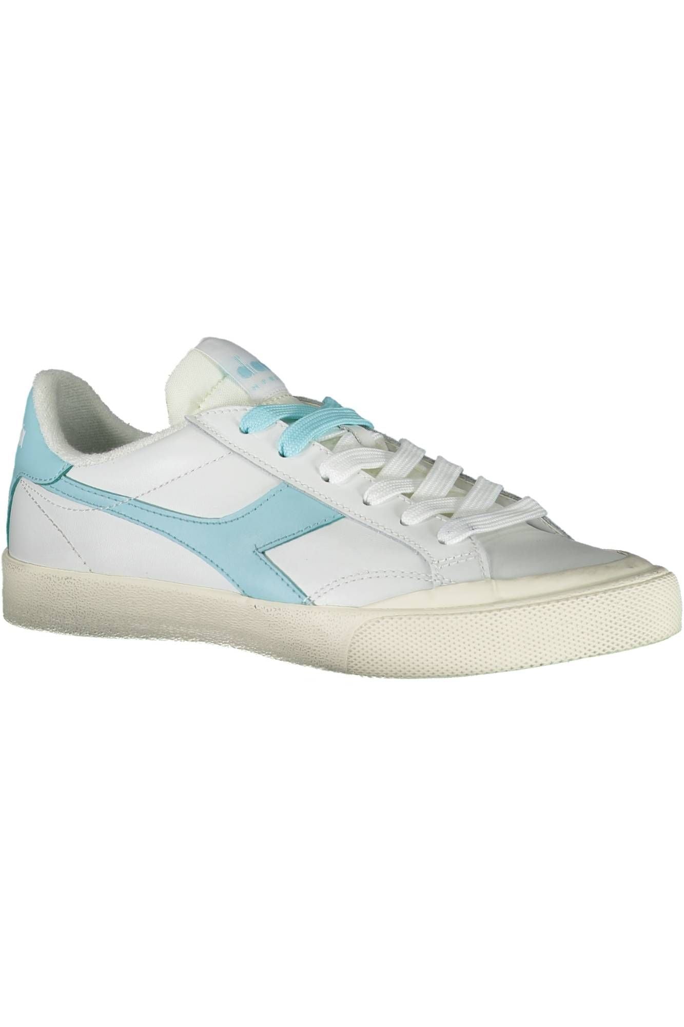 Diadora Weißes Leder Damen Sneaker