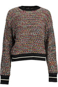 Resmi galeri görüntüleyiciye yükleyin, Desigual Schwarzer Pullover aus Polyamid für Frauen
