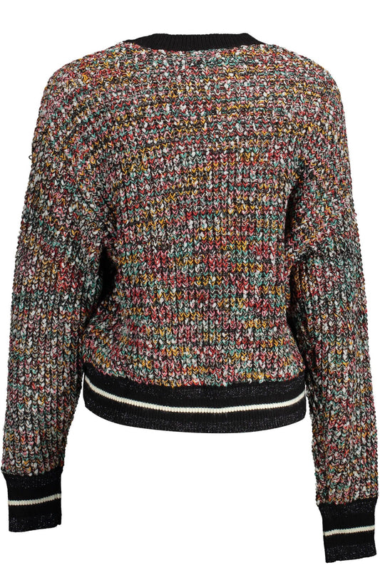 Desigual Schwarzer Pullover aus Polyamid für Frauen