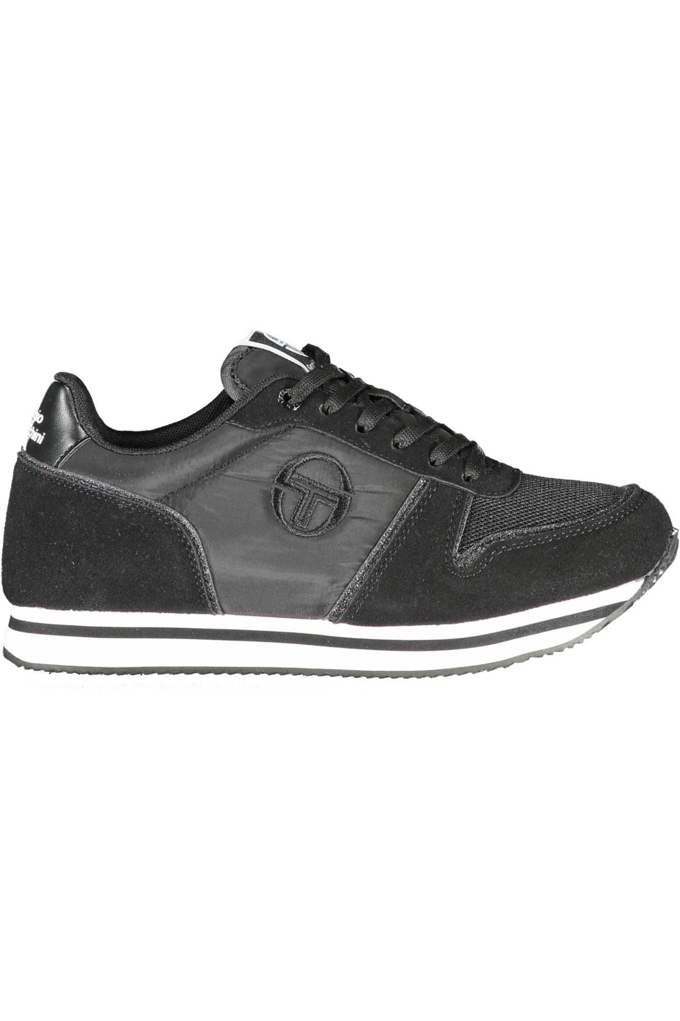 Sergio Tacchini Schwarzer Polyester Damen Sneaker