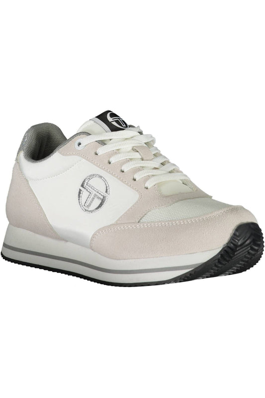 Sergio Tacchini Weißer Polyester Damen Sneaker