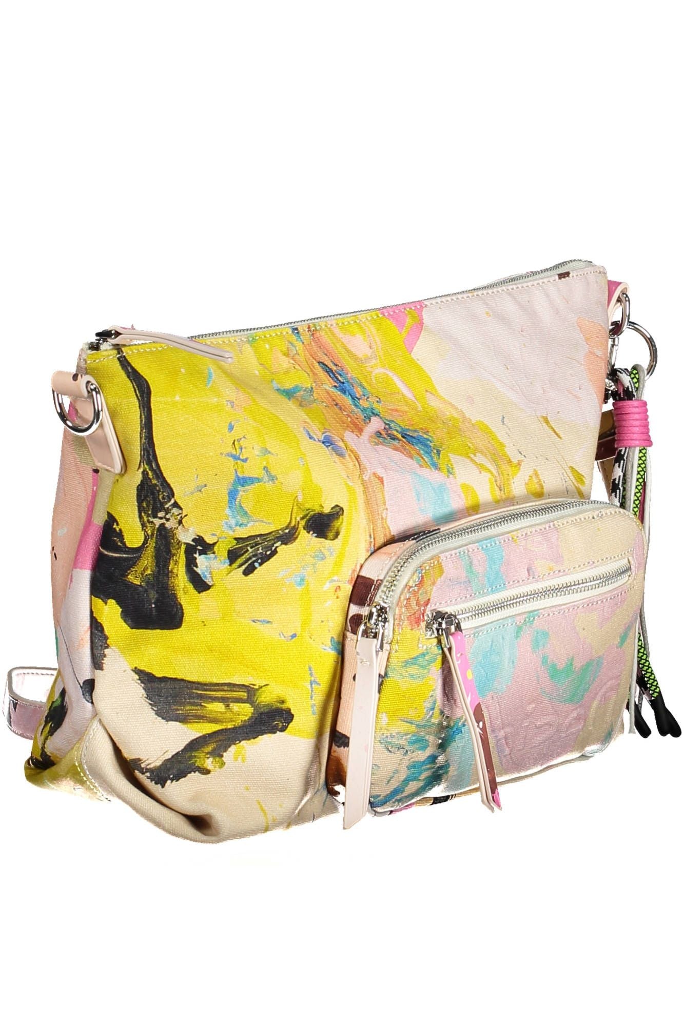 Desigual Weiße Polyester Frauen Handtasche