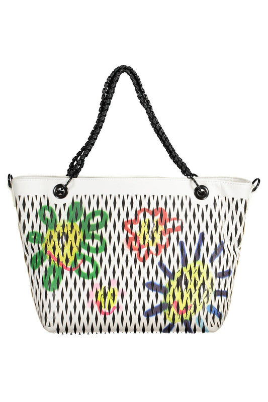 Desigual Weiß Polyethylen Frauen Handtasche