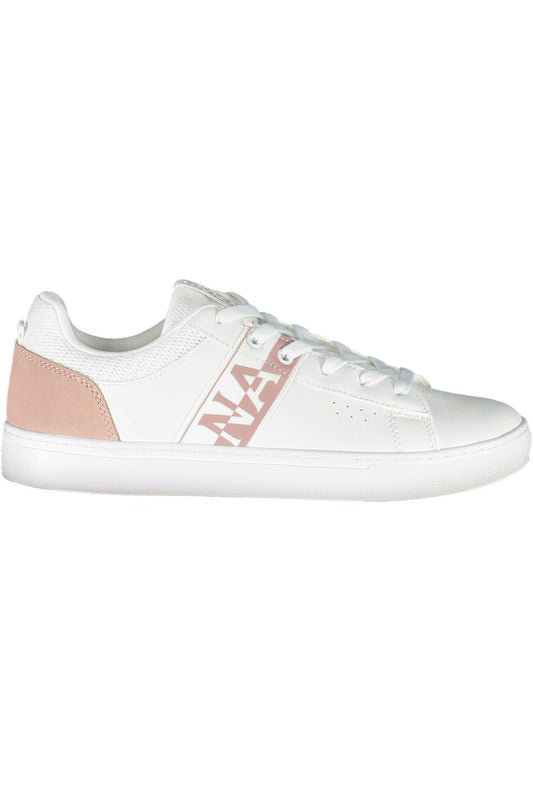 Napapijri Weißes Leder Damen Sneaker