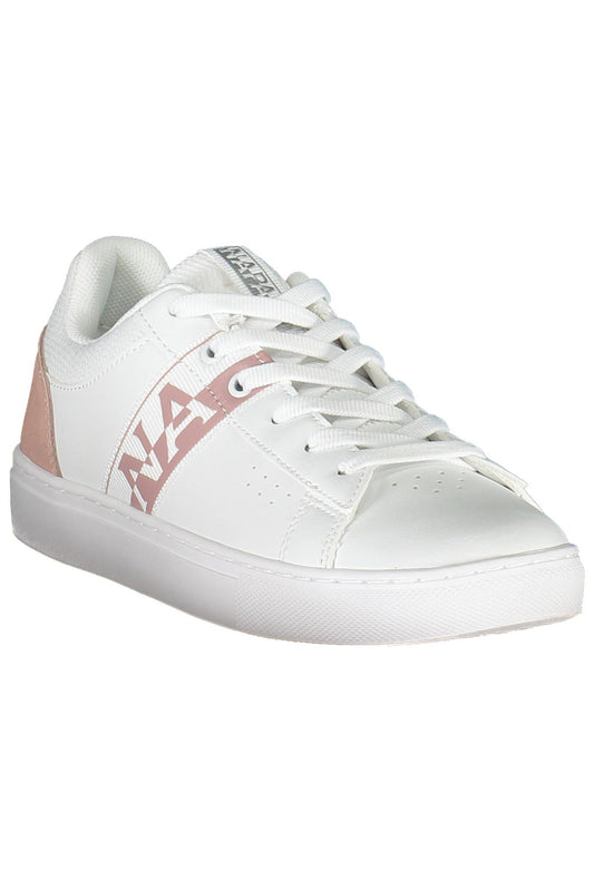 Napapijri Weißes Leder Damen Sneaker