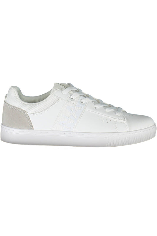 Napapijri Weißes Leder Damen Sneaker