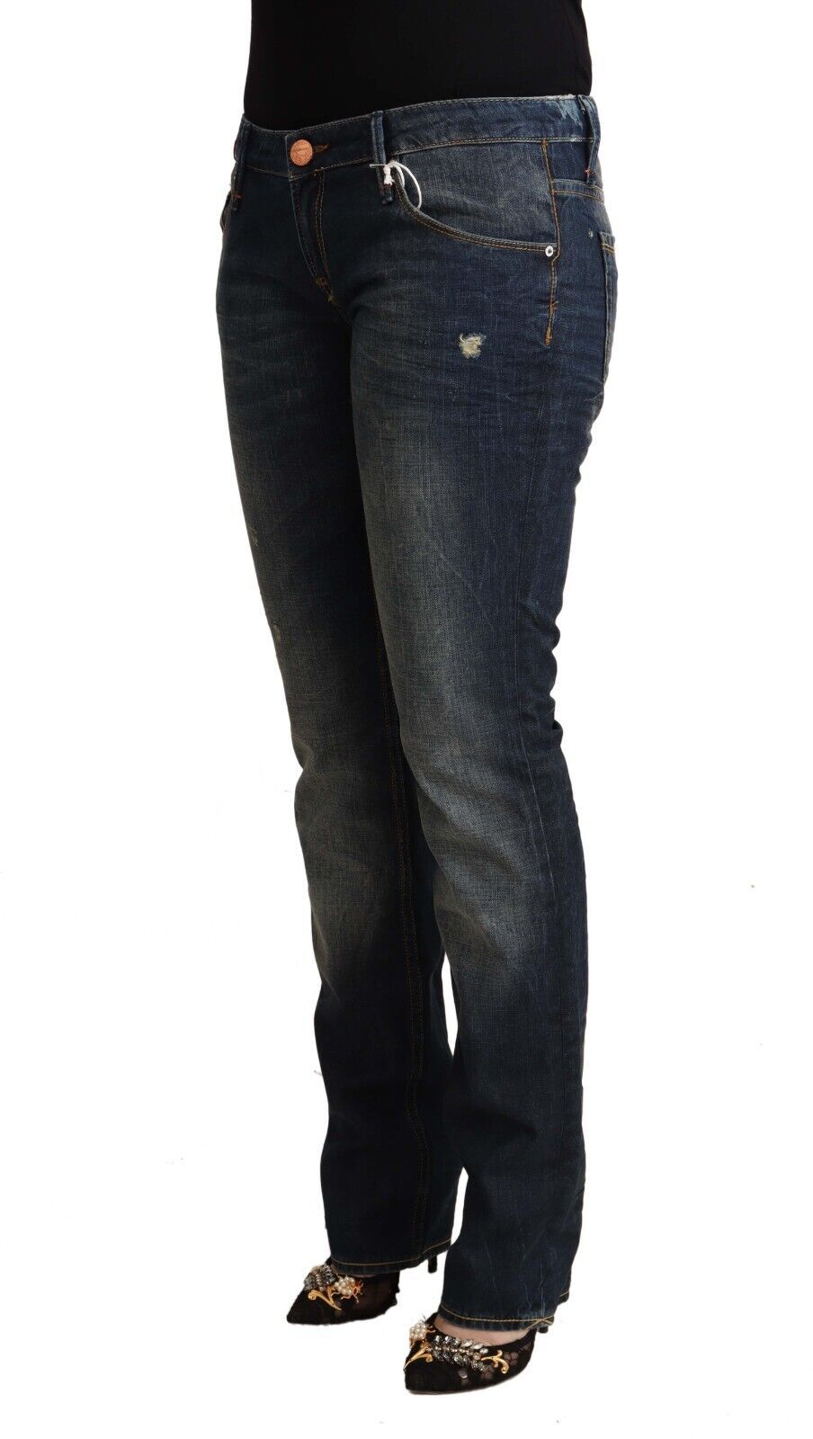 Eight Chic Düşük Bel Skinny Denim Jean