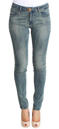 Bild in Galerie-Betrachter laden, PLEIN SUD Chic Slim Skinny Blue Wash Denim
