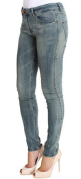 Bild in Galerie-Betrachter laden, PLEIN SUD Chic Slim Skinny Blue Wash Denim
