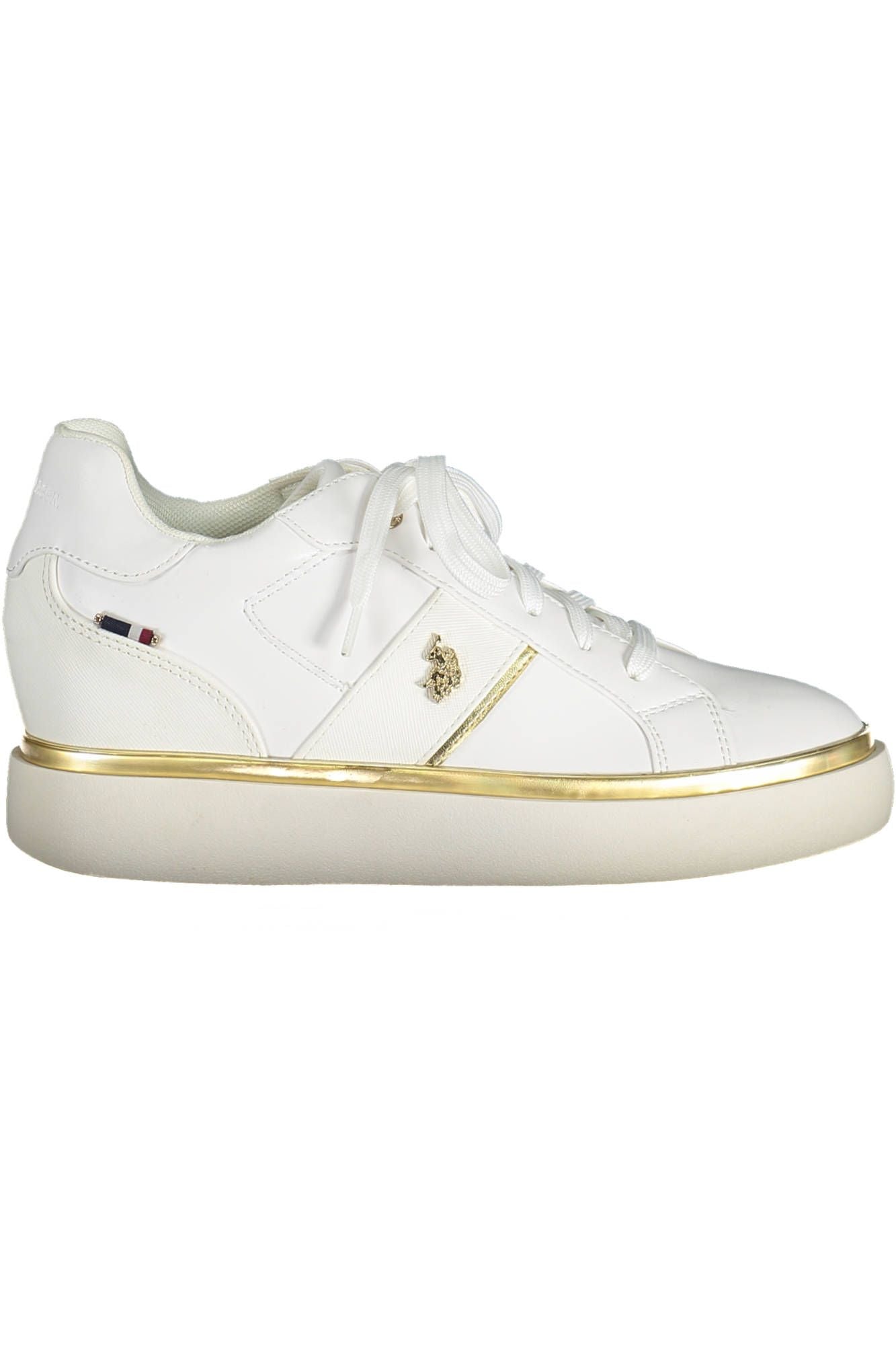 U.S. POLO ASSN. Weißer Polyester Damen Sneaker