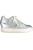 Load image into Gallery viewer, U.S. POLO ASSN. Silberne Polyester Damen Sneaker
