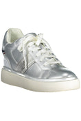 Load image into Gallery viewer, U.S. POLO ASSN. Silberne Polyester Damen Sneaker
