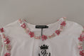 Load image into Gallery viewer, Dolce & Gabbana Schickes paillettenbesetztes Kronen-Tank-Top T-Shirt
