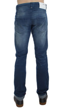 Bild in Galerie-Betrachter laden, Acht Slim Fit Blue Wash Italian Denim
