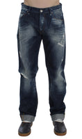 Bild in Galerie-Betrachter laden, Acht Authentic Regular Fit Blue Wash Jeans
