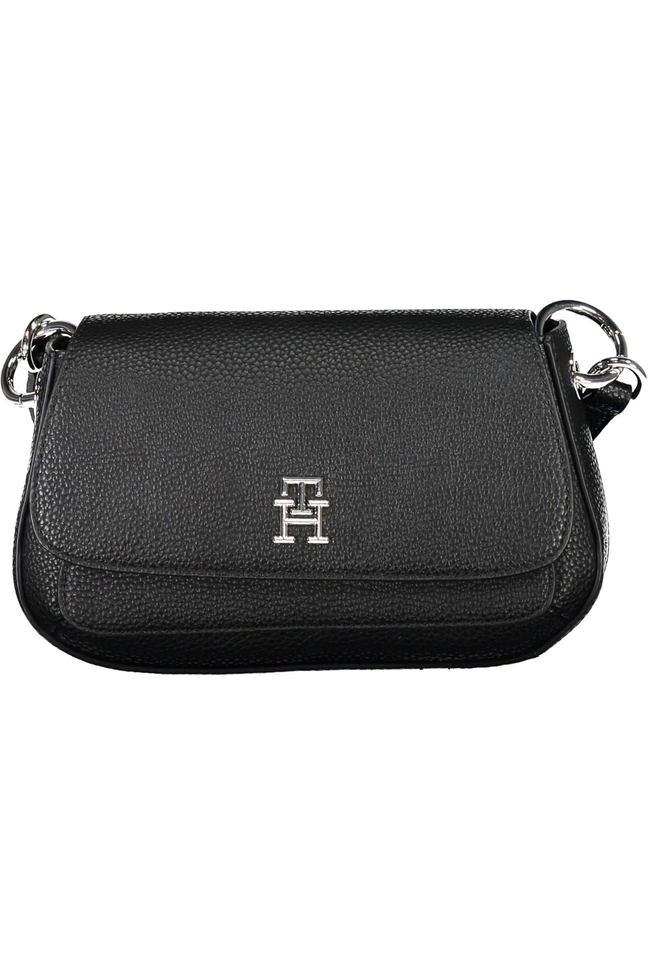 Tommy Hilfiger Schwarz Polyethylen Frauen Handtasche