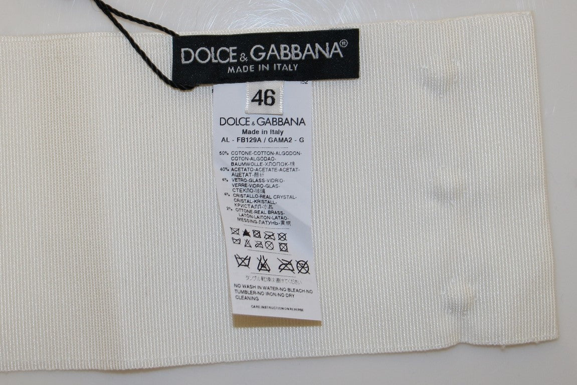 Dolce & Gabbana Verzierter Taillengürtel mit Druckknopf