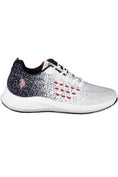 Load image into Gallery viewer, US POLO ASSN. Stylish white lace-up sneakers with logo detail
