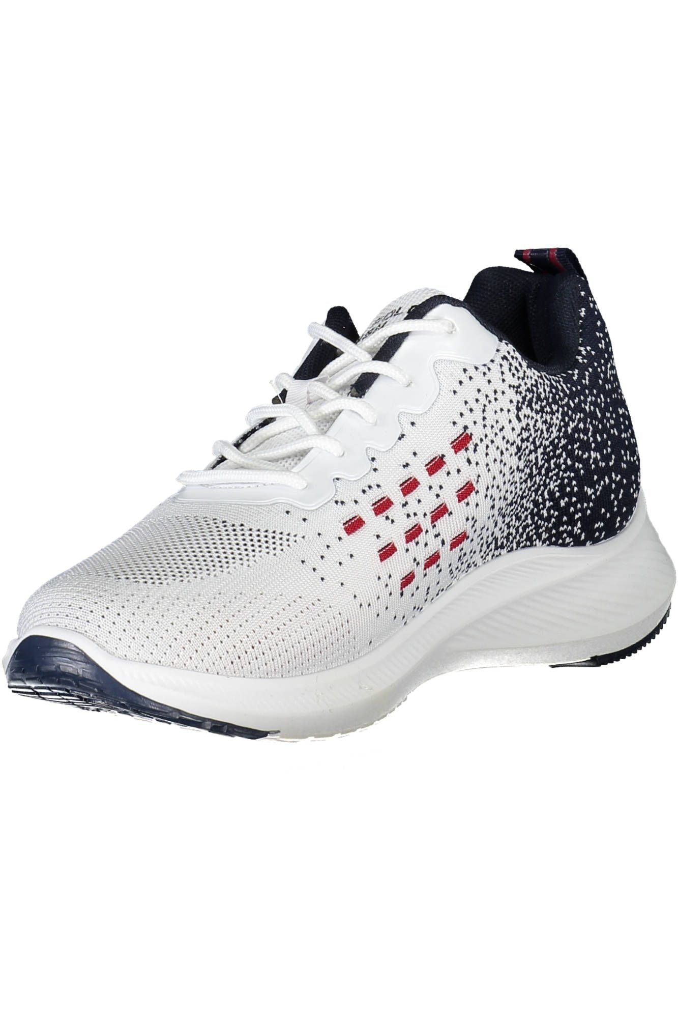 US POLO ASSN. Stylish white lace-up sneakers with logo detail