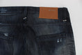 Bild in Galerie-Betrachter laden, Acht Elegant Regular Straight Fit Blaue Jeans
