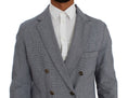 Load image into Gallery viewer, Master Coat Elegant blue blazer in double-breasted style
