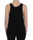 Bild in Galerie-Betrachter laden, PLEIN SUD Schlankes schwarzes Cami Bluse Tank Top
