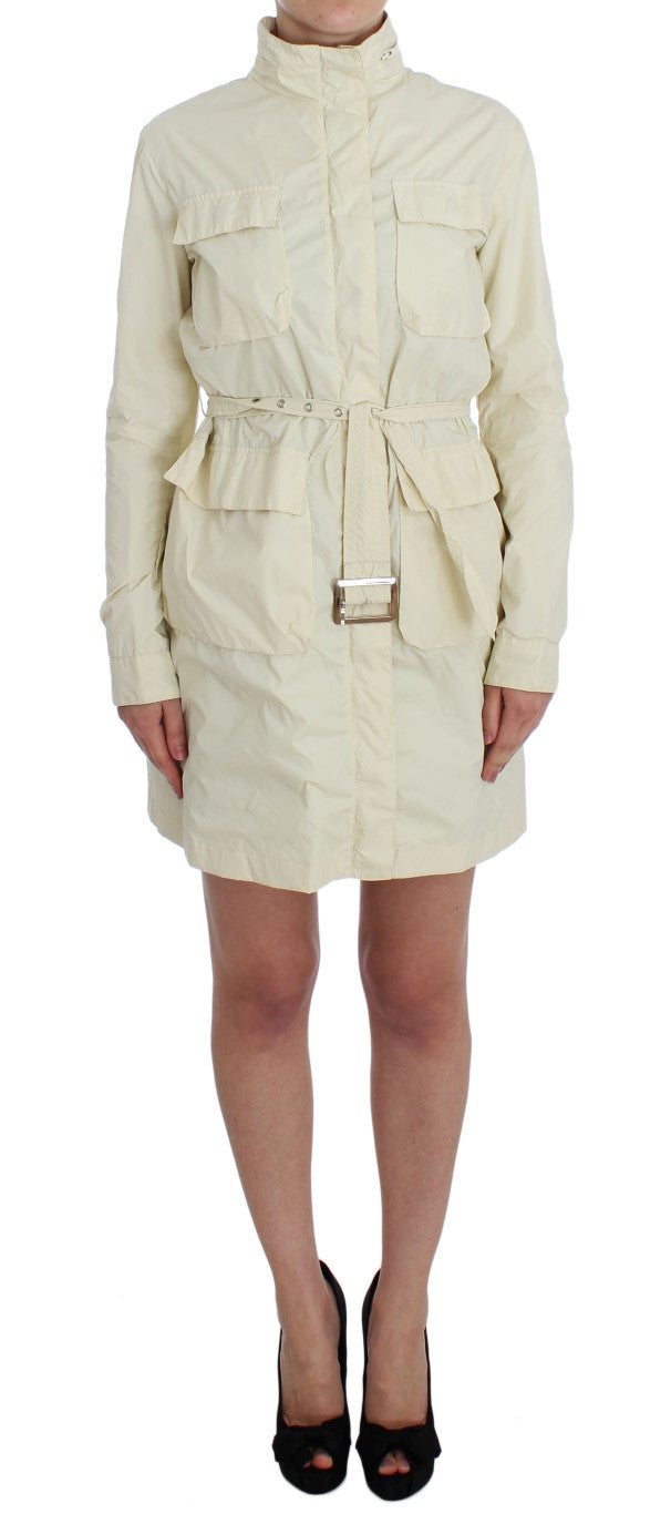 P.A.R.O.S.H. Chic Beige Trenchcoat Mantel