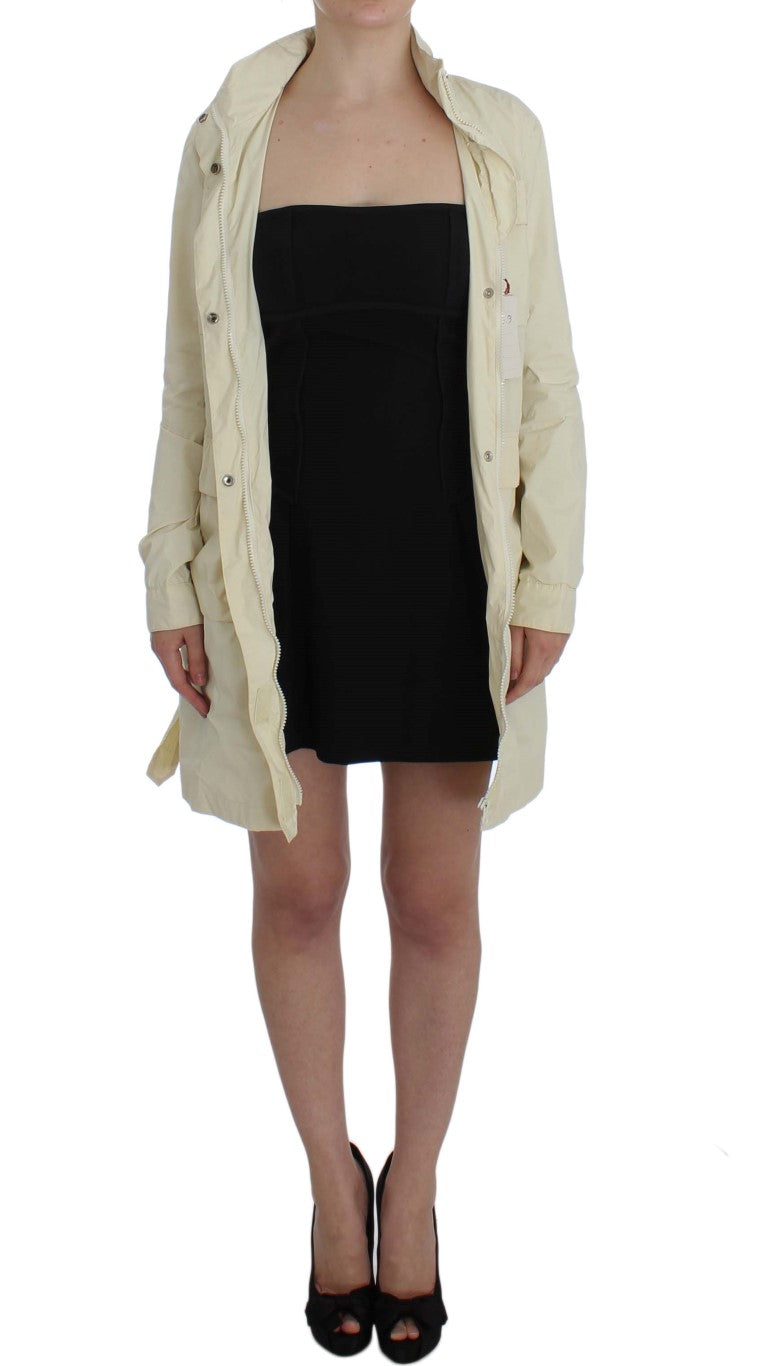 P.A.R.O.S.H. Chic Beige Trenchcoat Mantel