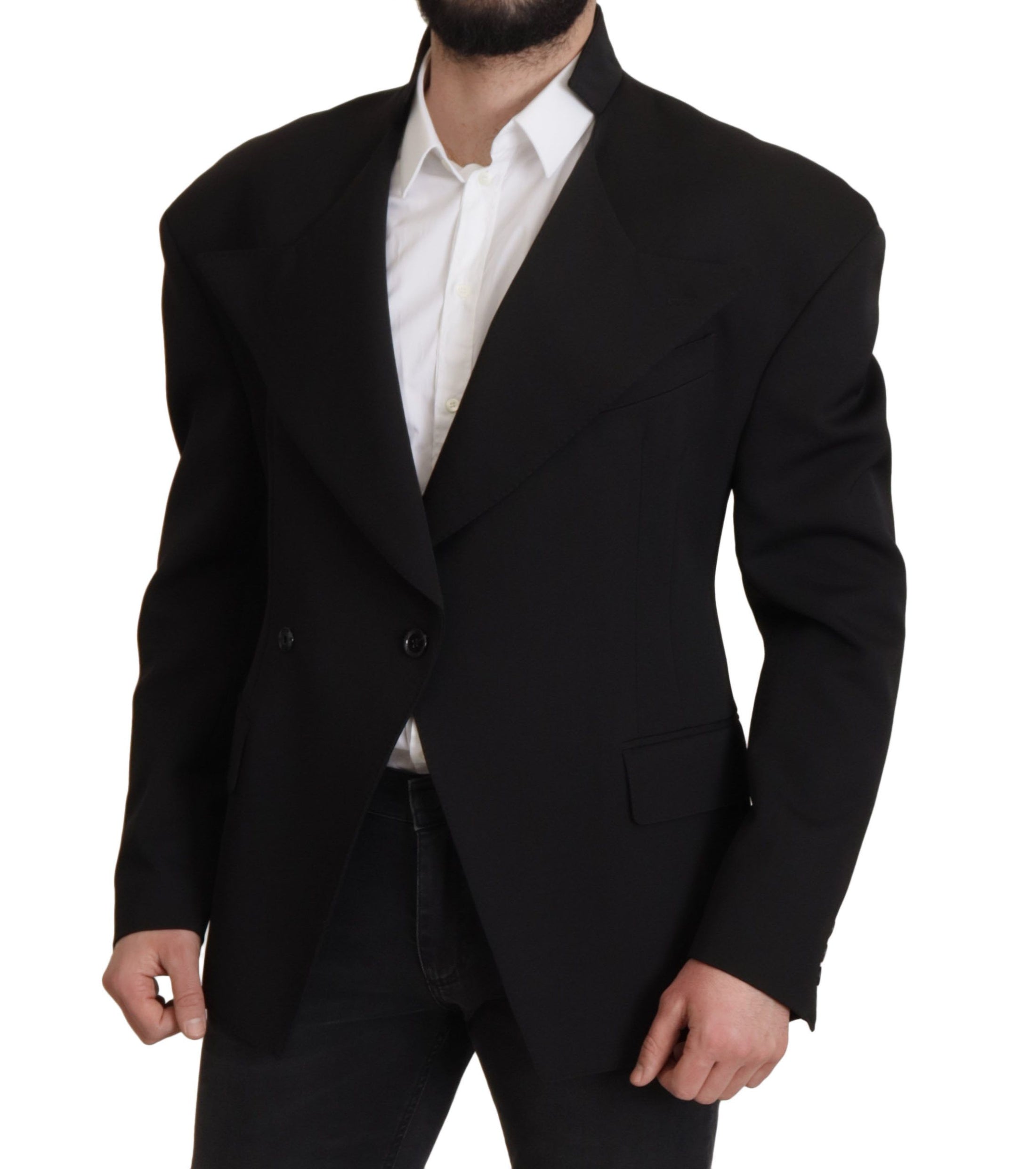 Dolce & Gabbana Eleganter einreihiger Blazer aus Wolle