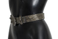 Load image into Gallery viewer, Dolce & Gabbana Embellished wide waist belt with sequins
