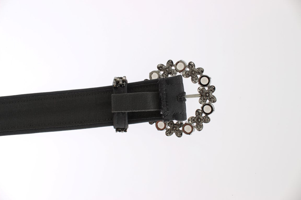 Dolce &amp; Gabbana Embellished wide waist belt with sequins