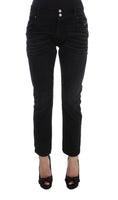 Load image into Gallery viewer, Costume National Elegant black slouchy fit jeans for trendsetters
