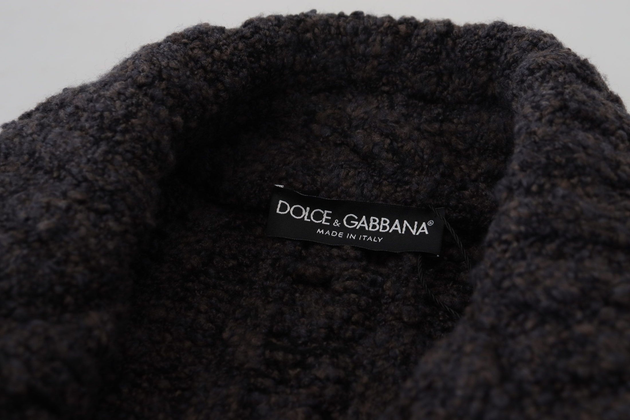 Dolce &amp; Gabbana Zarif kruvaze yün ve kaşmir palto