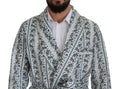 Load image into Gallery viewer, Dolce & Gabbana Elegant floral cotton jacket robe
