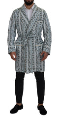 Load image into Gallery viewer, Dolce & Gabbana Elegant floral cotton jacket robe
