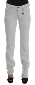 Load image into Gallery viewer, Costume National Chic gray slim fit designer jeans
